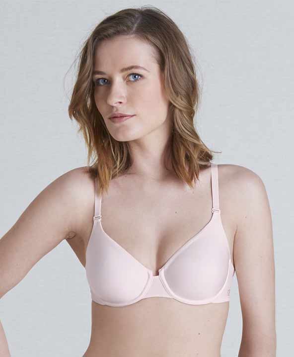 Reggiseno Rosa Faia con ferretto Grafic Twin Art